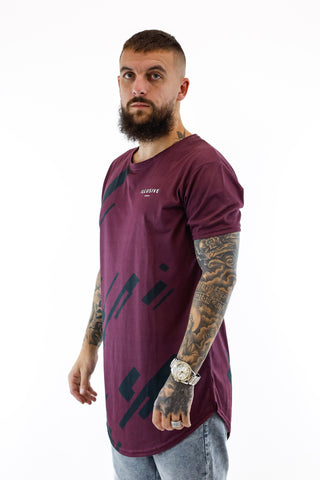 T-shirt Bordeaux ILLUSIVE