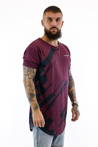 T-shirt Bordeaux ILLUSIVE