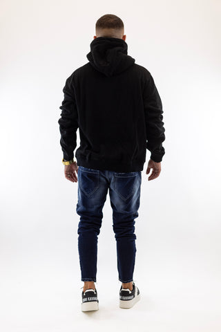 Sweat Capuz Preta Urso Gianni Kavanagh
