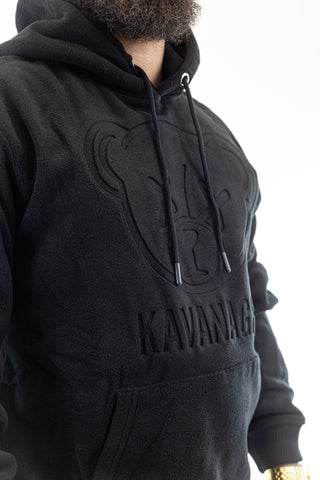 Sweat Capuz Preta Urso Gianni Kavanagh