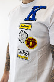 T-Shirt Branca Collage Gianni Kavanagh