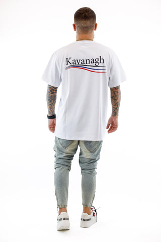 T-Shirt Branca Wavy Gianni Kavanagh