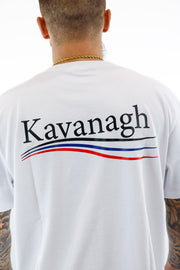 T-Shirt Branca Wavy Gianni Kavanagh