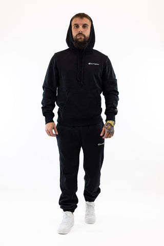 Sweat Preta Cardada Champion