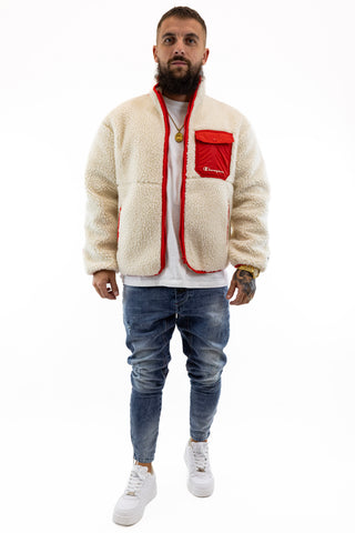 Casaco Pêlo Bege Champion