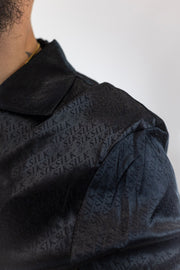 Conjunto Preto e Dourado Sik Silk