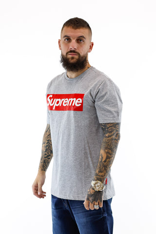 T-shirt Cinza Supreme