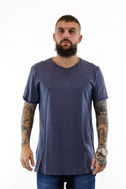 T-shirt Azul Corte Redondo Sixth June