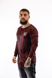 Camisola Listada Bordeaux SikSilk