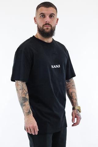 Small Retro Tee Black KarKani