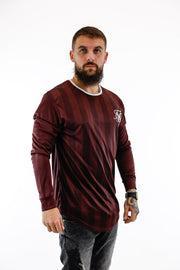 Camisola Listada Bordeaux SikSilk