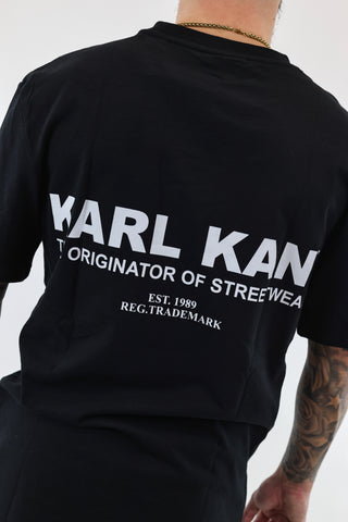 Small Retro Tee Black KarKani