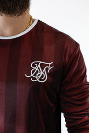 Camisola Listada Bordeaux SikSilk