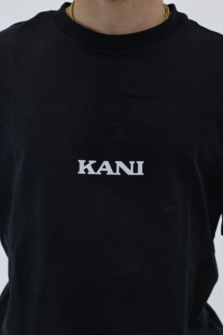 Small Retro Tee Black KarKani