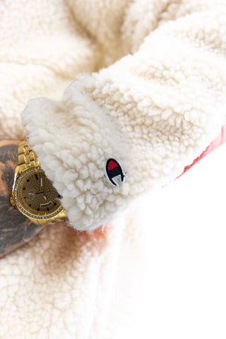 Casaco Pêlo Bege Champion