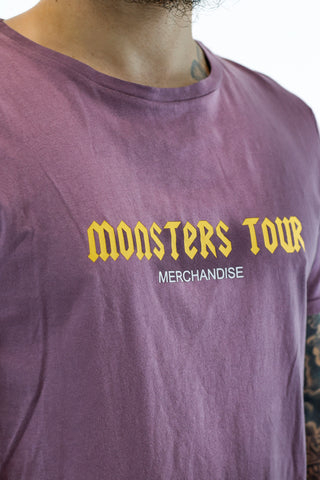 T-Shirt Monsters Roxa Sixth June