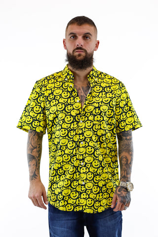 Camisa Amarela Smiley Wesc