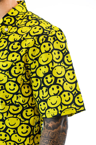 Camisa Amarela Smiley Wesc