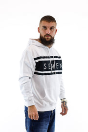 Sweat Seven Costum Stripe - White