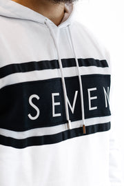 Sweat Seven Costum Stripe - White