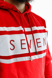 Sweat Seven Costum Stripe - Red