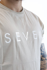 T-shirt Seven Creme & White