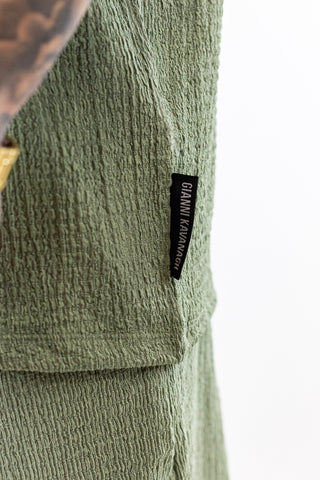 T-Shirt verde Touch Gianni Kavanagh