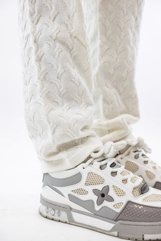 Conjunto Branco Snug Knit Gianni Kavanagh
