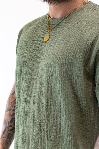 T-Shirt verde Touch Gianni Kavanagh