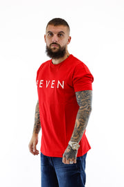 T-shirt Seven Red & White