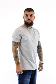 T-shirt Seven Grey & White