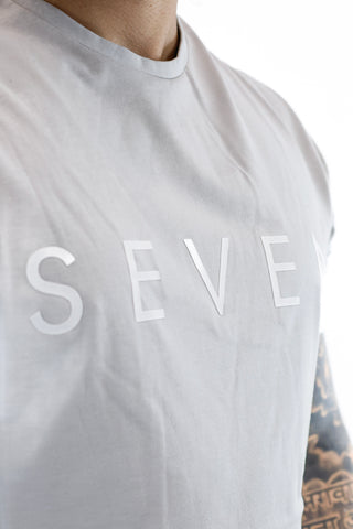 T-shirt Seven Grey & White