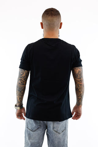 T-shirt Seven Scratched - Black