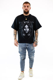 Black Medusa T-Shirt Sik Silk