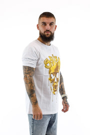 T-shirt Seven Golden Skull