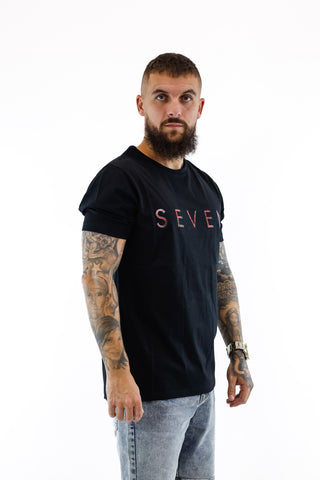 T-shirt Seven Black & Red