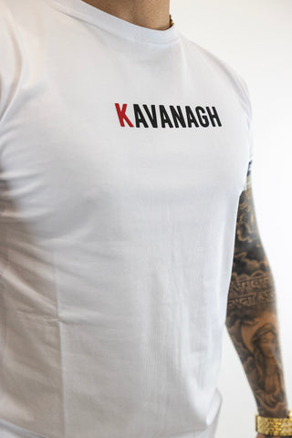 T-Shirt Branca com Elastico British Gianni Kavanagh