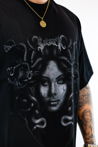 Black Medusa T-Shirt Sik Silk