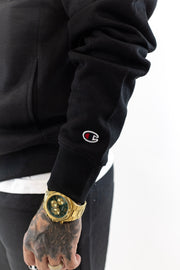 Fato Treino Preto e Branco Champion