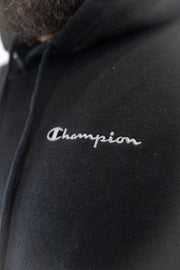 Sweat Preta Cardada Champion