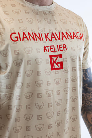 T-Shirt Bege Atelier Gianni Kavanagh