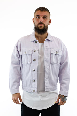 Casaco Oversized Roxo Retzo