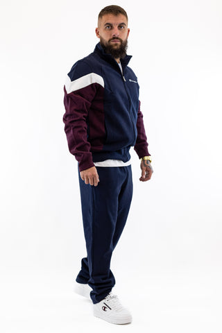 Fato Treino Completo Azul e Bordeaux Champion