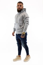 Sweat Cinzenta Cardada Champion