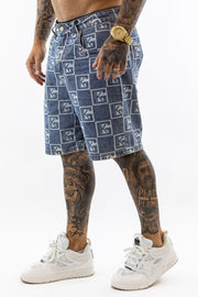 Light Blue Clone Denim Shorts Gianni Kavanagh