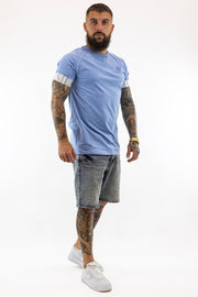 Tech T-Shirt Blue Sik Silk
