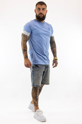 Tech T-Shirt Blue Sik Silk