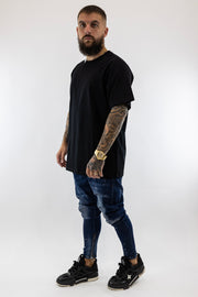 T-Shirt Oversized Preta 2017 Gianni Kavanagh