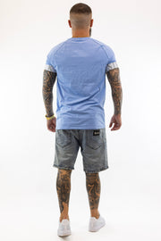 Tech T-Shirt Blue Sik Silk