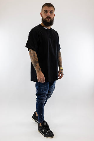 T-Shirt Oversized Preta 2017 Gianni Kavanagh